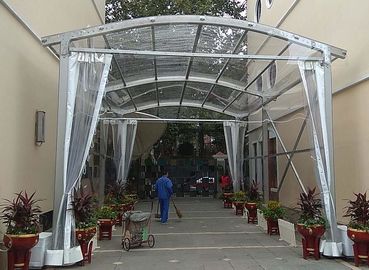 Unikalny namiot łuk Przezroczysty dach i ściany boczne dla przedszkola