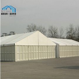 Duże namioty magazynowe tymczasowe / aluminiowe przemysłowe magazynowe ściany ABS