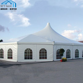 Mieszane namioty imprezowe Wodoodporny dach PCV na imprezy targowe