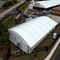 Duży aluminiowy namiot łuk Przezroczysty dach PCV na imprezę plenerową