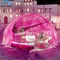 Trwała dekoracja sufitowa namiotu Geo Dome z fatastycznymi światłami