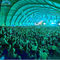 Kolorowy namiot wielokątny Trwała mocna konstrukcja aluminiowa Sala koncertowa
