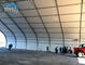 Zakrzywiony namiot w hangarze lotniczym z wodoodporną osłoną Rozmiar 15x30