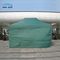 Zielony przenośny natychmiastowy składany namiot, składany baldachim zadaszony chroniony przed promieniowaniem UV