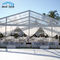 Biały odkryty zimowy namiot ślubny Wodoodporne schronienie PVC 500 - 1500 osób