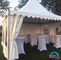 Namiot imprezowy z baldachimem na zewnątrz Namiot na przyjęcie weselne Odporny na promieniowanie UV ISO9001