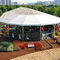 Duży biały namiot ślubny Aluminiowy przezroczysty dach o pojemności 500 miejsc