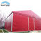 Namiot ślubny na świeżym powietrzu z czerwonym dachem Kształt namiotu Aluminiowa konstrukcja dla 150 osób