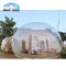 Geodezyjny namiot kopułowy przeciw promieniowaniu Środowiskowy przezroczysty namiot bąbelkowy z PVC