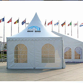 Połączony namiot imprezowy Pagoda Francuskie okna Ściany boczne Aktywność Festiwal Zastosowanie